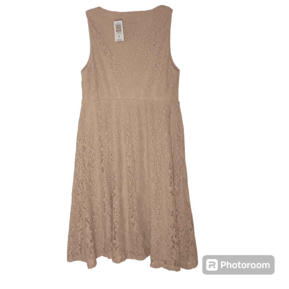 Women's Torrid Pink Lace Dress Size 00 - Picture 3 of 8